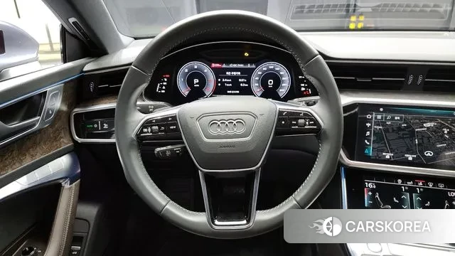 Audi A7 (4K) 2020 Серый из Кореи, фото 4