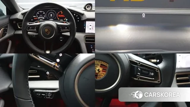 Porsche Taycan 2022 Серебристо-серый из Кореи, фото 4