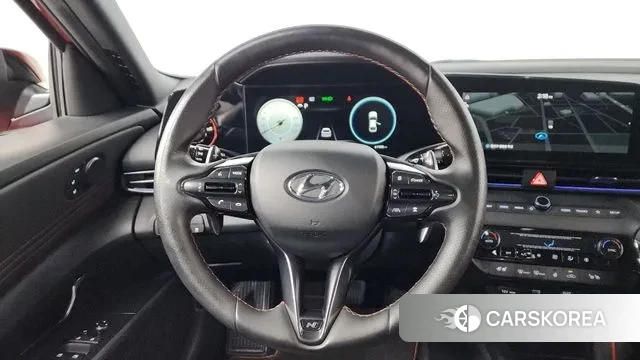 Hyundai Avante (CN7) 2020 Красный из Кореи, фото 4