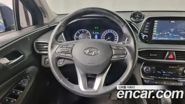 Hyundai Santa Fe TM 2018 Синий из Кореи, фото 4