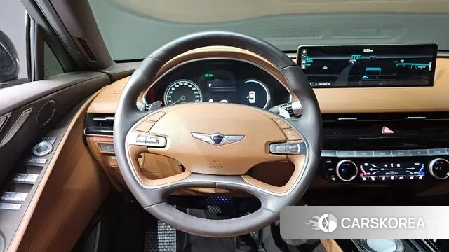 Genesis G80 (RG3) 2022 Черный из Кореи, фото 4