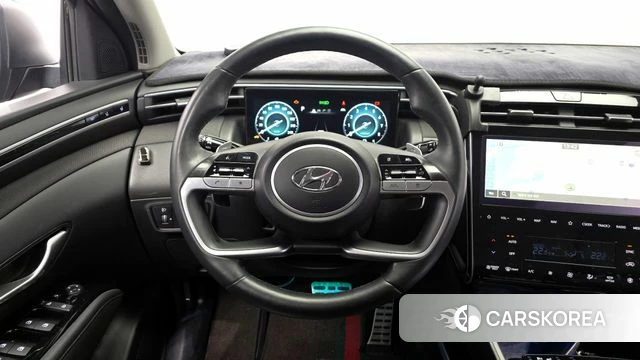 Hyundai Tucson Hybrid (NX4) 2021 Серый из Кореи, фото 4