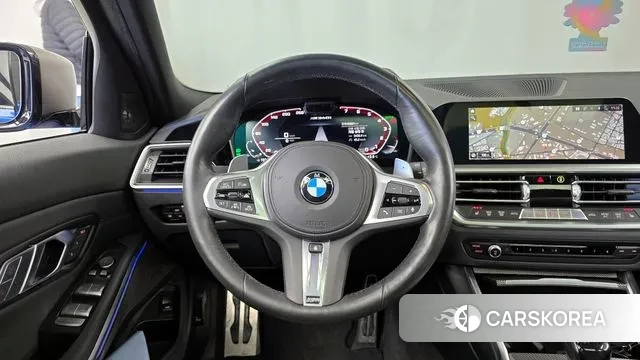 BMW 3 Series (G20) 2020 Синий из Кореи, фото 4