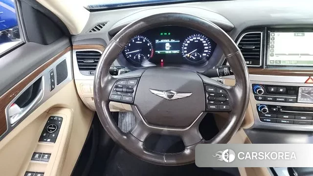 Genesis G80 2018 Синий из Кореи, фото 4