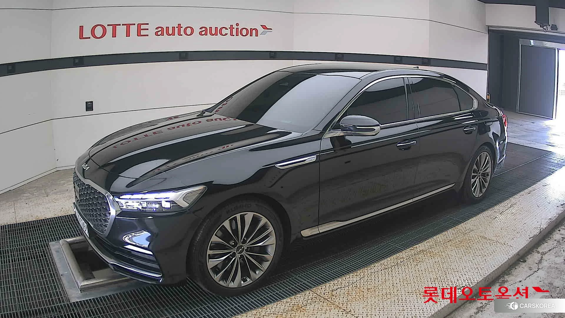 Kia K9 2022 Aurora Black Pearl из Кореи, фото 4