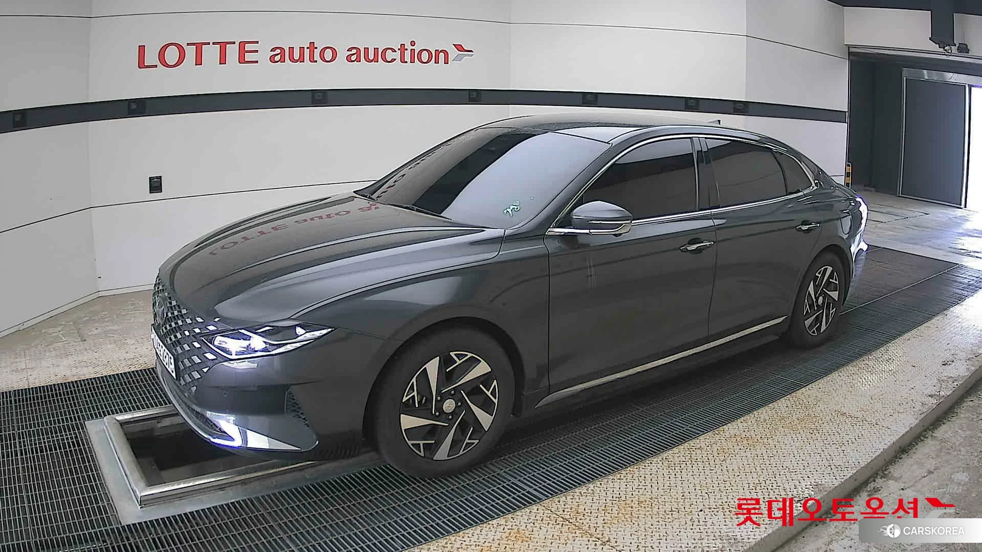 Hyundai Grandeur Hybrid 2020 Nocturne Gray из Кореи, фото 4