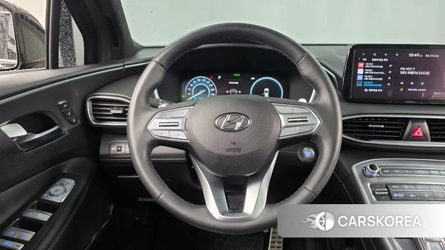 Hyundai The New Santa Fe 2021 Черный из Кореи, фото 4