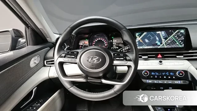 Hyundai Avante (CN7) 2023 Черный из Кореи, фото 4