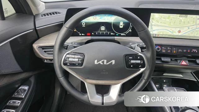 Kia K8 Hybrid 2022 Серебристо-серый из Кореи, фото 4