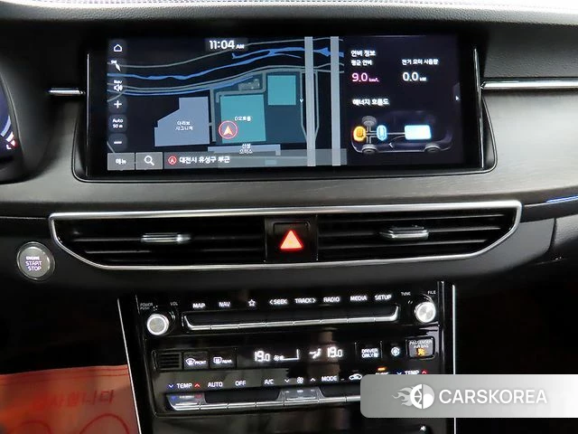 Kia K7 Premier Hybrid 2021 Черный из Кореи, фото 4