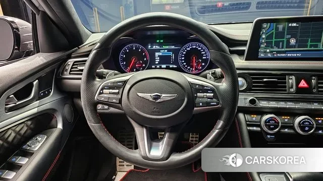 Genesis G70 2019 Черный из Кореи, фото 4