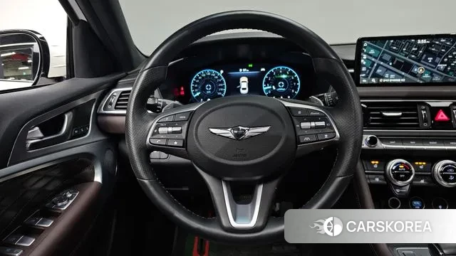 Genesis The New G70 2023 Белый из Кореи, фото 4