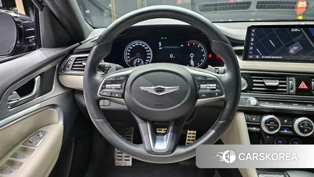 Genesis The New G70 2021 Черный из Кореи, фото 4