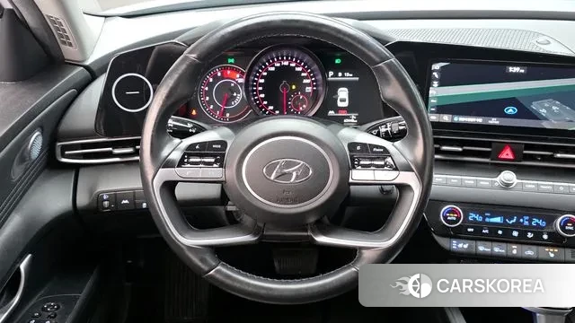 Hyundai Avante (CN7) 2021 Белый из Кореи, фото 4