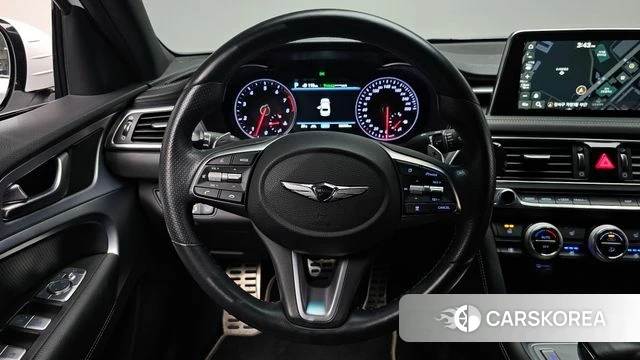 Genesis G70 2019 Белый из Кореи, фото 4