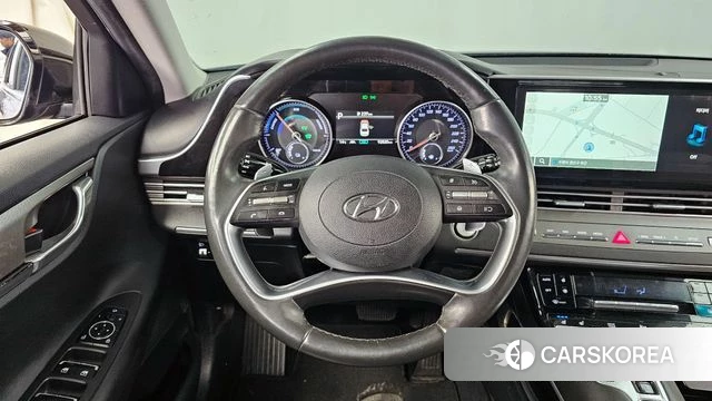 Hyundai The New Grandeur IG Hybrid 2022 Черный из Кореи, фото 4