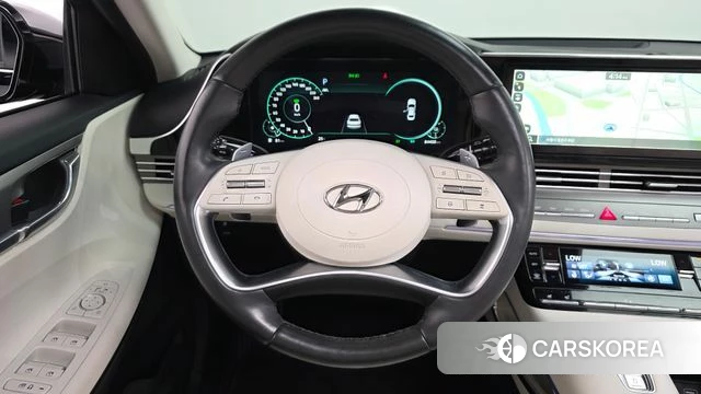 Hyundai The New Grandeur IG Hybrid 2022 Черный из Кореи, фото 4