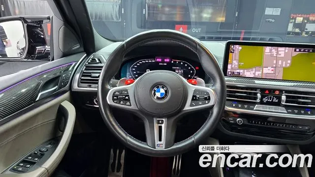 BMW X4M (G02) 2022 Черный из Кореи, фото 4