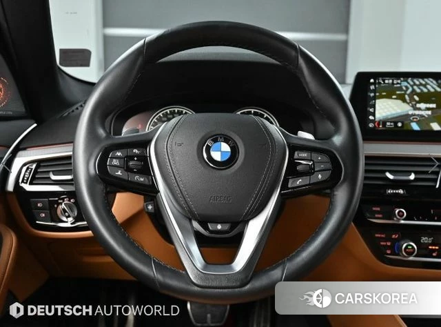 BMW 5 Series (G30) 2018 Синий из Кореи, фото 4