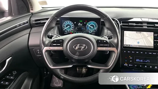 Hyundai Tucson Hybrid (NX4) 2021 Серый из Кореи, фото 4