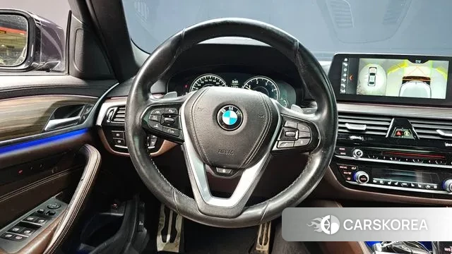 BMW 5 Series (G30) 2018 Черный из Кореи, фото 4