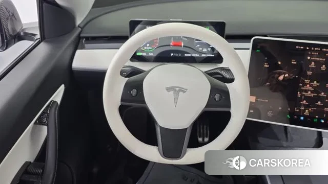 Tesla Model Y 2022 Черный из Кореи, фото 4