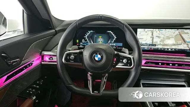 BMW 7 Series (G70) 2023 Серебряный из Кореи, фото 4