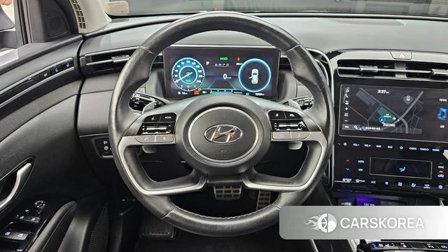 Hyundai Tucson Hybrid (NX4) 2022 Серый из Кореи, фото 4