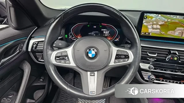 BMW 5 Series (G30) 2023 Синий из Кореи, фото 4