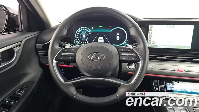 Hyundai The New Grandeur IG Hybrid 2022 Черный из Кореи, фото 4