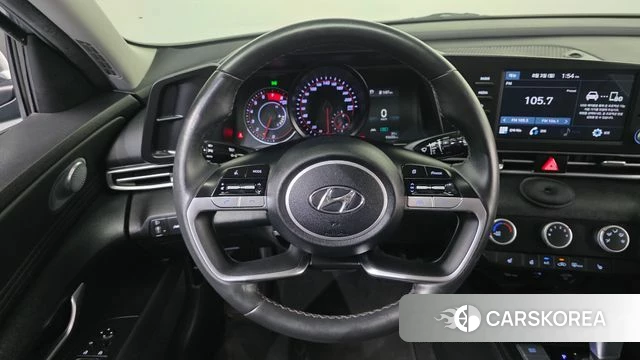 Hyundai Avante (CN7) 2021 Серебристо-серый из Кореи, фото 4