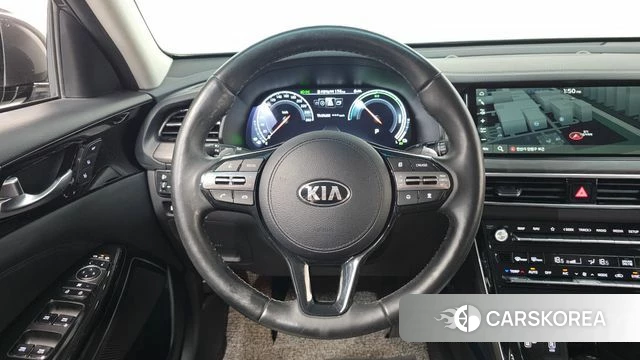 Kia K7 Premier Hybrid 2021 Серый из Кореи, фото 4