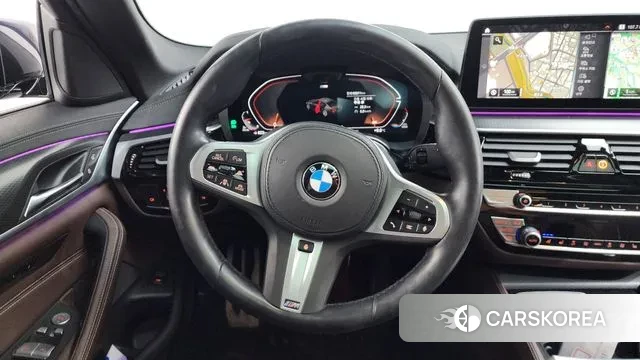 BMW 5 Series (G30) 2023 Черный из Кореи, фото 4