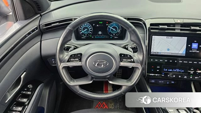 Hyundai Tucson Hybrid (NX4) 2020 Белый из Кореи, фото 4