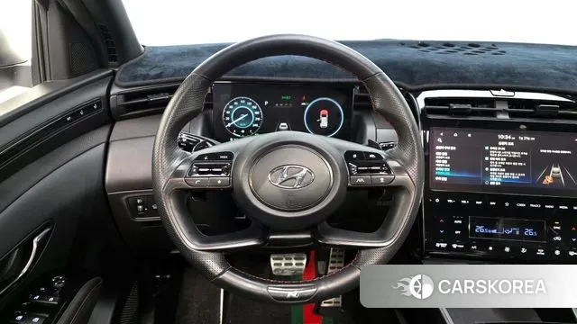 Hyundai Tucson Hybrid (NX4) 2022 Белый из Кореи, фото 4