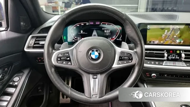 BMW 3 Series (G20) 2020 Синий из Кореи, фото 4