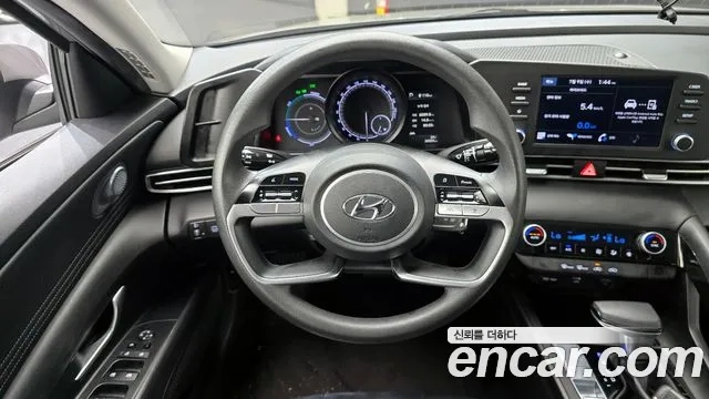 Hyundai Avante Hybrid (CN7) 2021 Серый из Кореи, фото 4