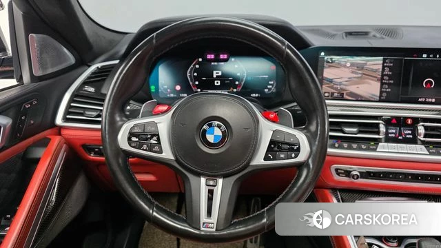 BMW X6M (G06) 2021 Черный из Кореи, фото 4