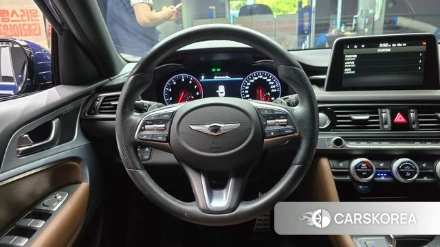 Genesis G70 2018 Синий из Кореи, фото 4