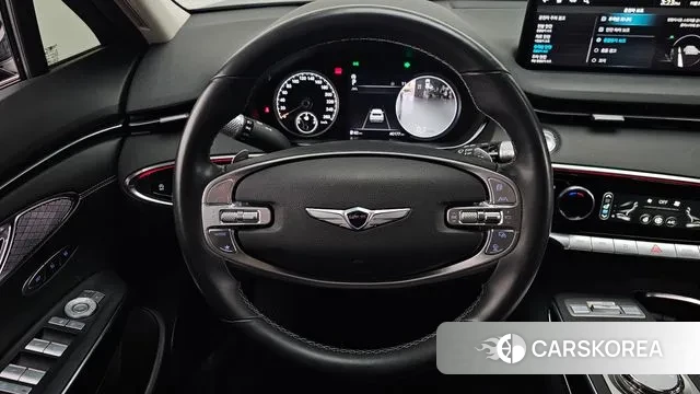 Genesis GV70 2022 Темно-зеленый из Кореи, фото 4