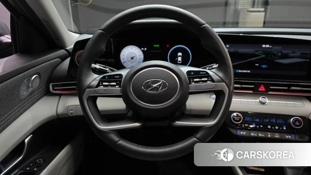 Hyundai Avante Hybrid (CN7) 2022 Серый из Кореи, фото 4