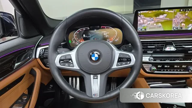 BMW 5 Series (G30) 2022 Черный из Кореи, фото 4