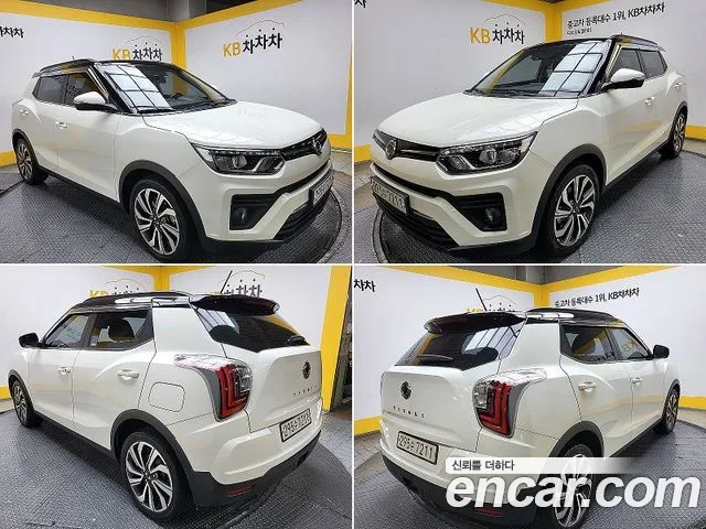 Ssangyong Berry New Tivoli 2020 Белый двухцветный из Кореи, фото 4