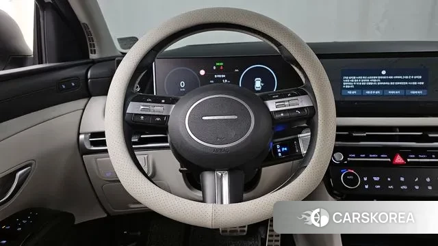 Hyundai The New Tucson Hybrid (NX4) 2024 Белый из Кореи, фото 4