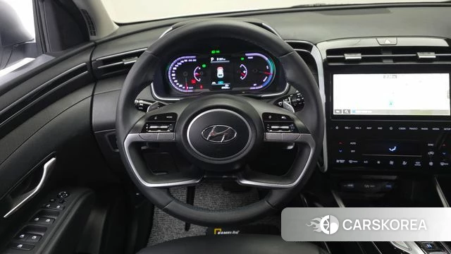 Hyundai Tucson Hybrid (NX4) 2021 Белый из Кореи, фото 4
