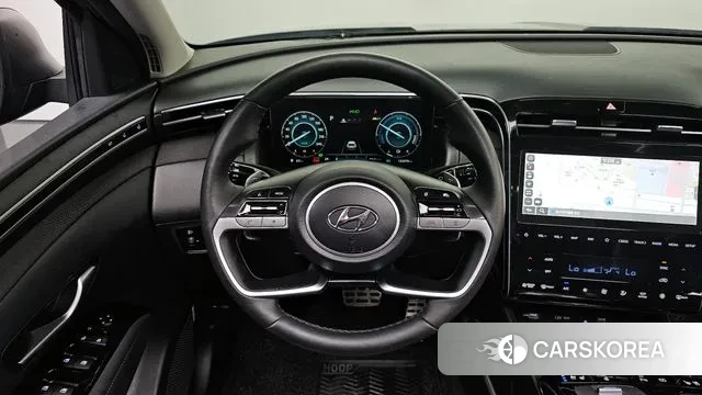 Hyundai Tucson Hybrid (NX4) 2021 Серый из Кореи, фото 4