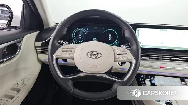 Hyundai The New Grandeur IG Hybrid 2021 Белый из Кореи, фото 4