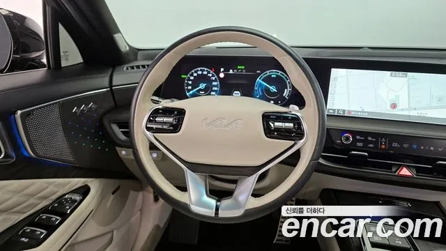 Kia K8 Hybrid 2023 Черный из Кореи, фото 4