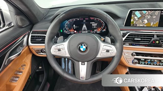 BMW 7 Series (G11) 2021 Серебристо-серый из Кореи, фото 4