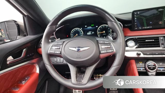 Genesis The New G70 2021 Белый из Кореи, фото 4